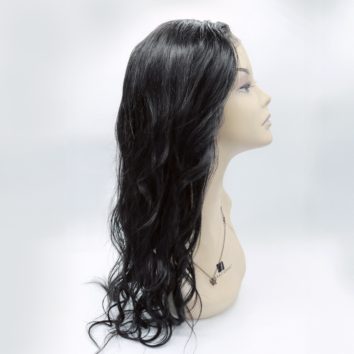 Perruque Brésilienne Ondulée avec Lace Frontale HD Pré-Épilée - Alicia