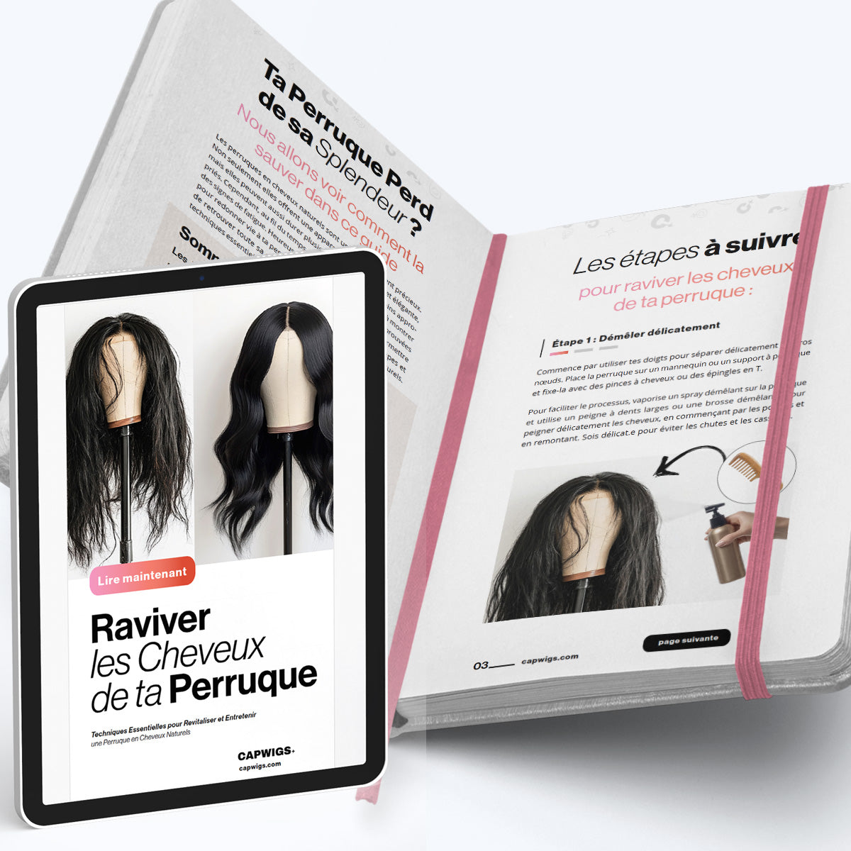 Ravive les Cheveux de ta Perruque