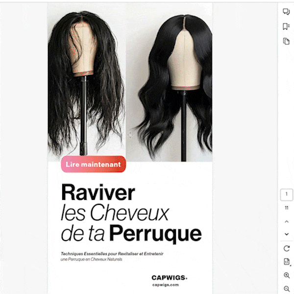 Ravive les Cheveux de ta Perruque