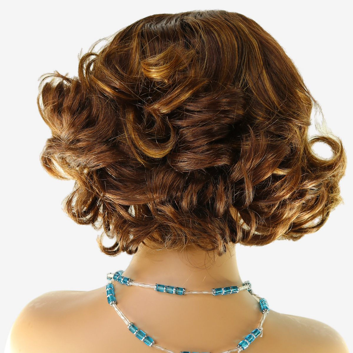 Perruque Bob Bouclé 3 coloris disponibles - Cheveux Brésiliens pré-épilée, Lace HD 4x4 300%