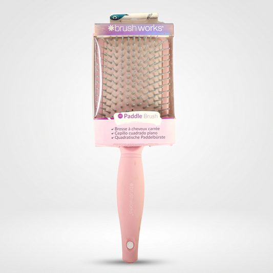 Brosse Plate Rose Démêlante - Brushing & Lissage Doux