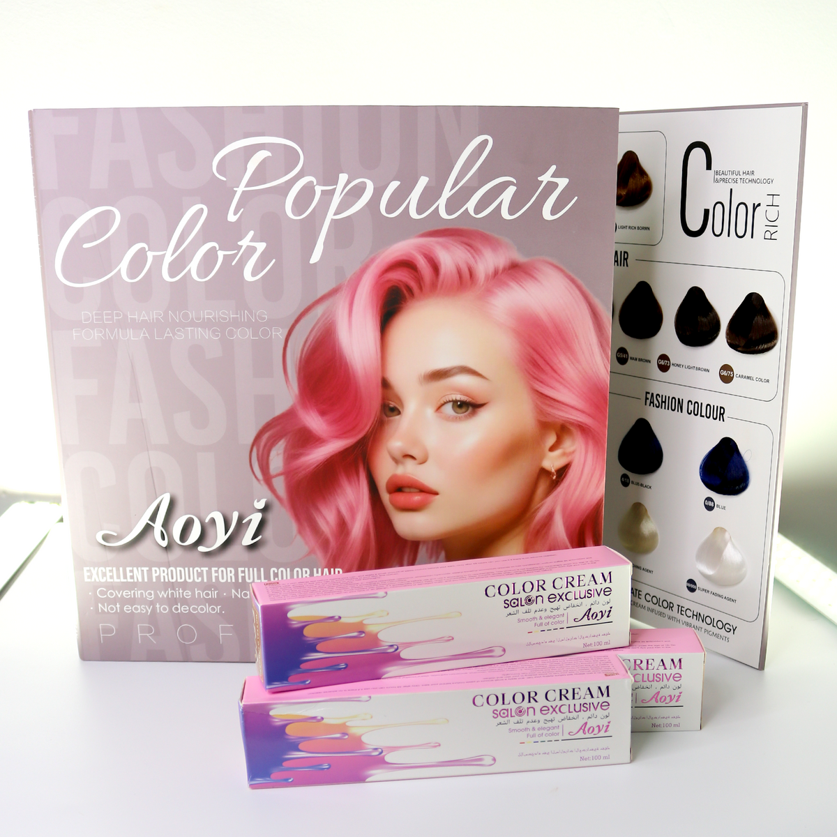 Aovi Popular Color – Coloration Crème Cheveux