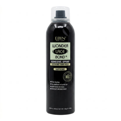 Spray Colle Perruque Tenue Extra Forte - EBIN Wonder Lace Bond