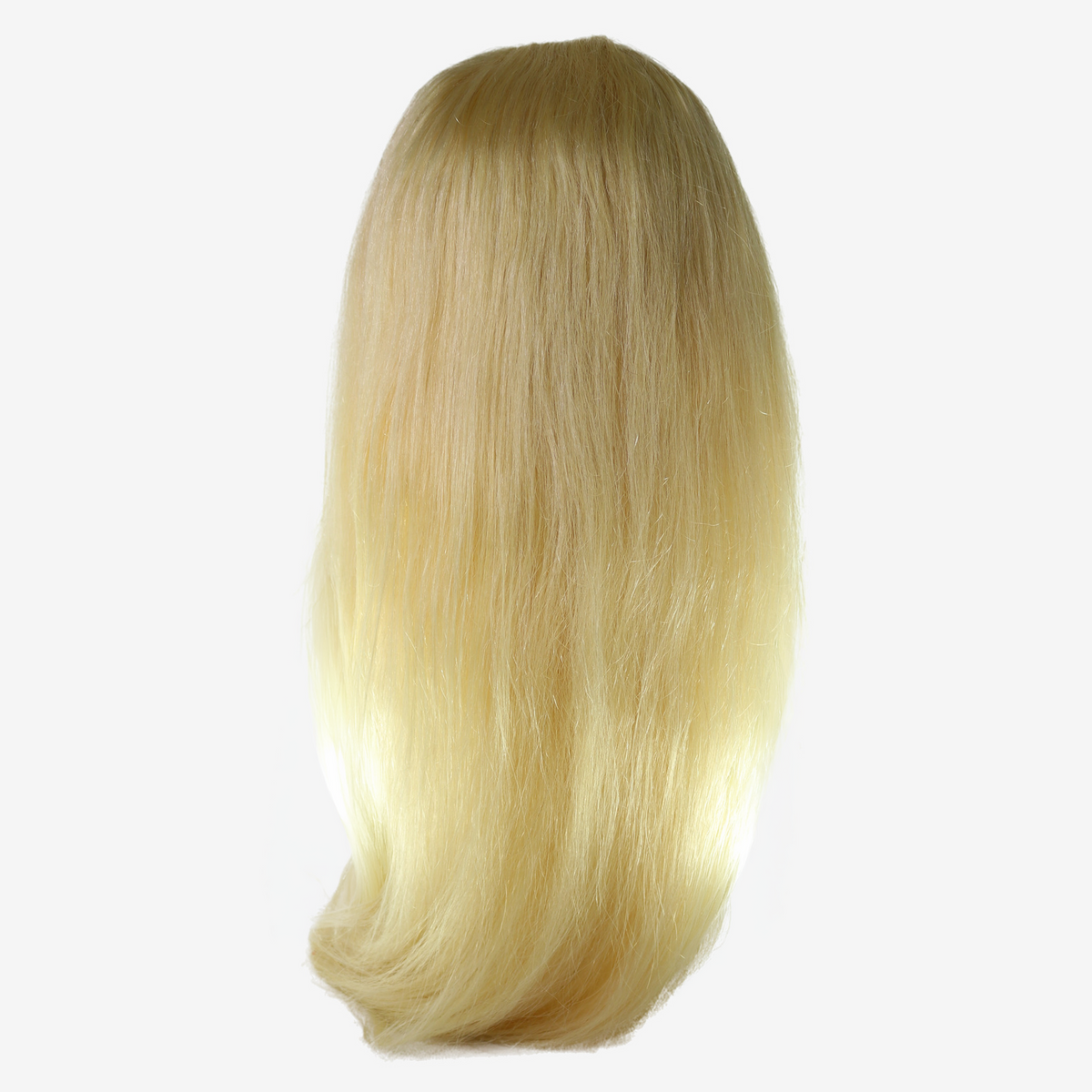 Perruque Longue Blond Platine - Cheveux Brésiliens, Lace Frontale HD 13x6 250%