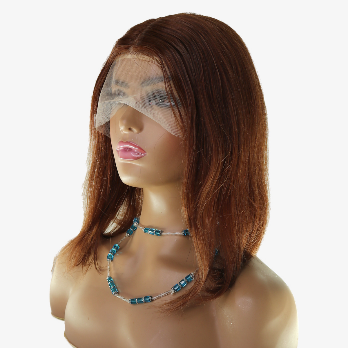 Perruque Lace Front 13x4 Marron Clair - Cheveux Vietnamiens Remy 220%