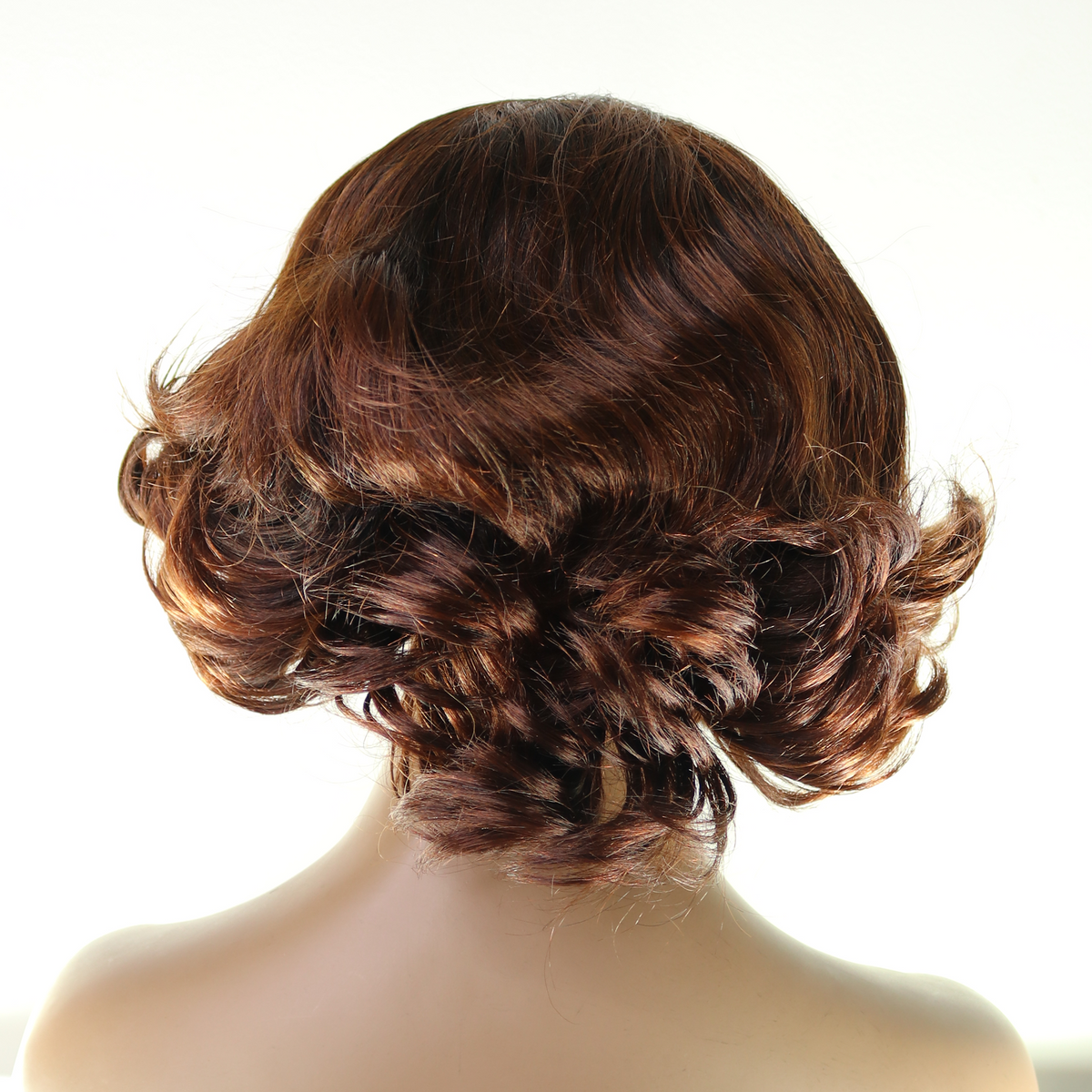 Perruque Bob Bouclé 3 coloris disponibles - Cheveux Brésiliens pré-épilée, Lace HD 4x4 300%