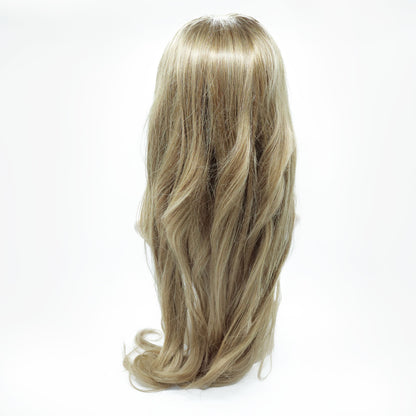 Perruque Blonde Cheveux qualité Remy Lisses avec Lace Frontale HD - Lise