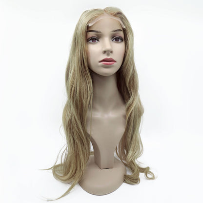 Perruque Blonde Cheveux qualité Remy Lisses avec Lace Frontale HD - Lise