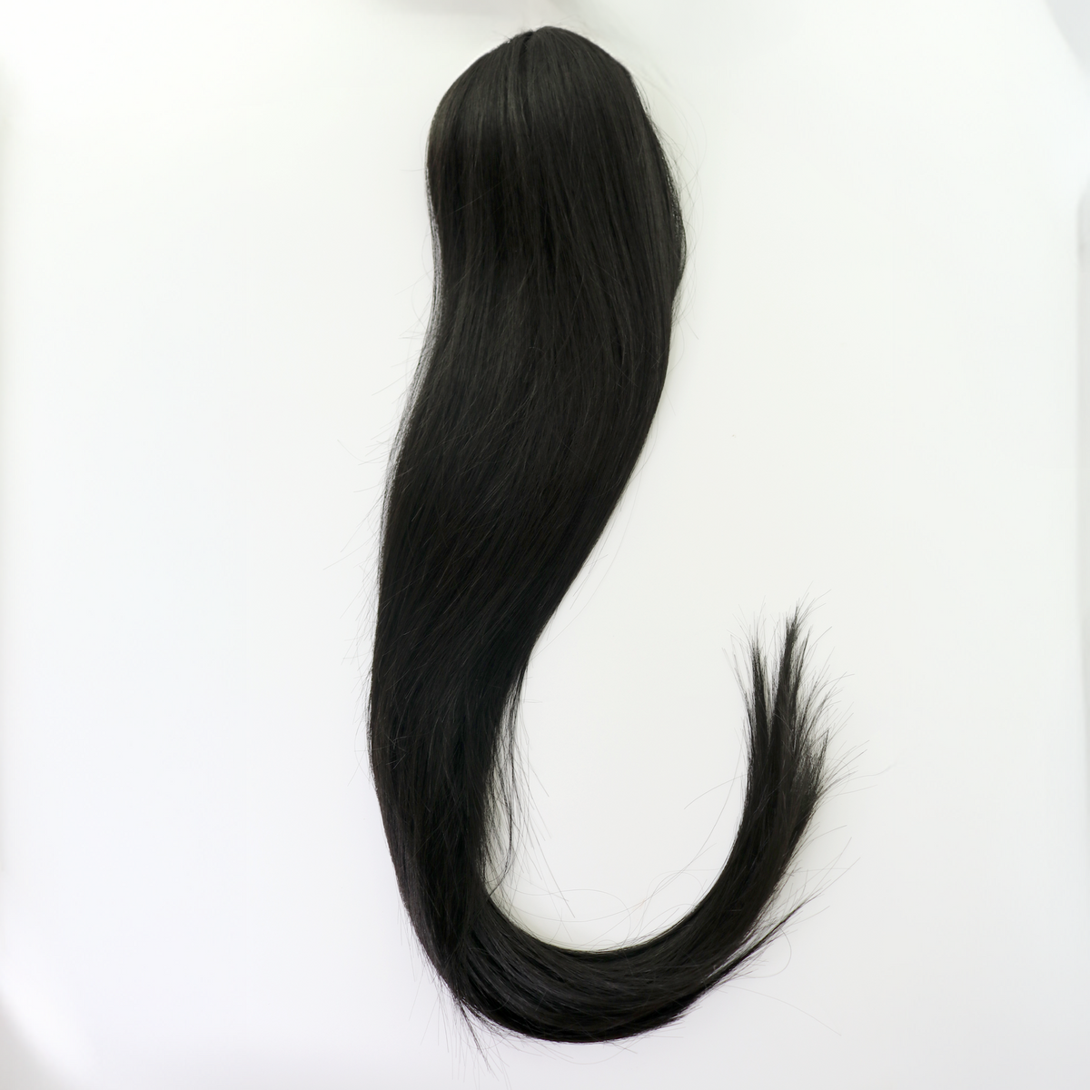 Queue de Cheval Lisse 24" - Cheveux Humains 100% Naturels, 4 Coloris