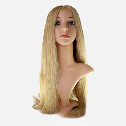 Perruque Longue Blond Clair – Cheveux Vietnamiens, Lace Frontale HD 13x6 300%