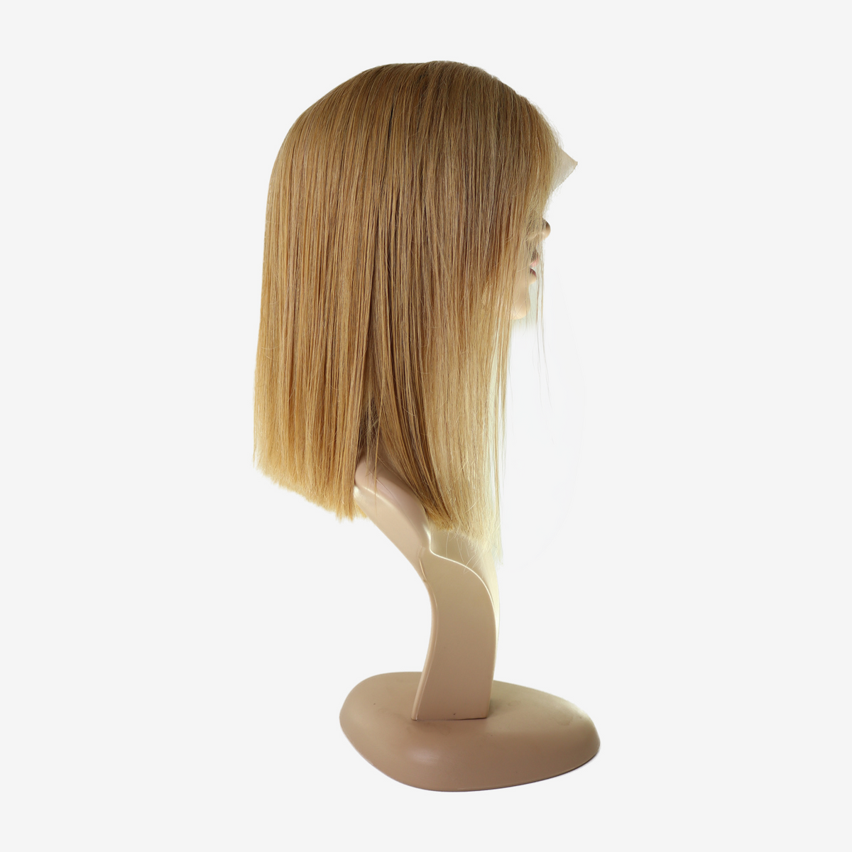 Perruque Lisse Blond Clair - 100% Cheveux Vietnamiens, Lace Frontale HD 13x6 250%