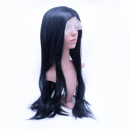 Perruque Lisse Ultra Naturelle – Effet Cuir Chevelu Invisible HD ✨
